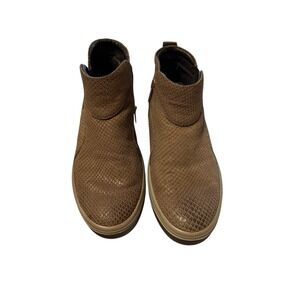 Igi&Co‎ Snakeskin Ankle Boots Side Zip Comfort Casual Shoes Size 37